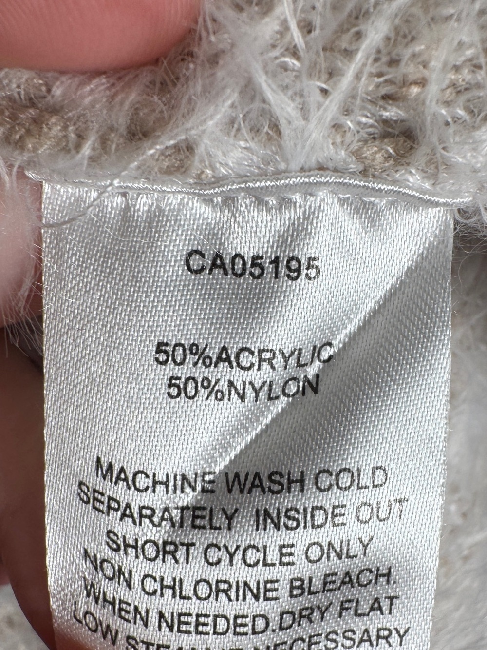 Picadilly Canada Fuzzy Winter Dream Open Front Cardigan, Size 1X - Picture 8 of 8